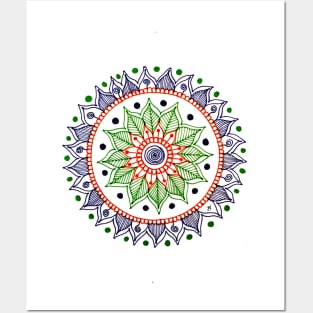 Mandala Creation 2 Posters and Art